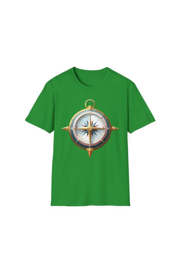 Compass T Shirt, Compass Shirt, Shirt with Compass, Navigator Shirt