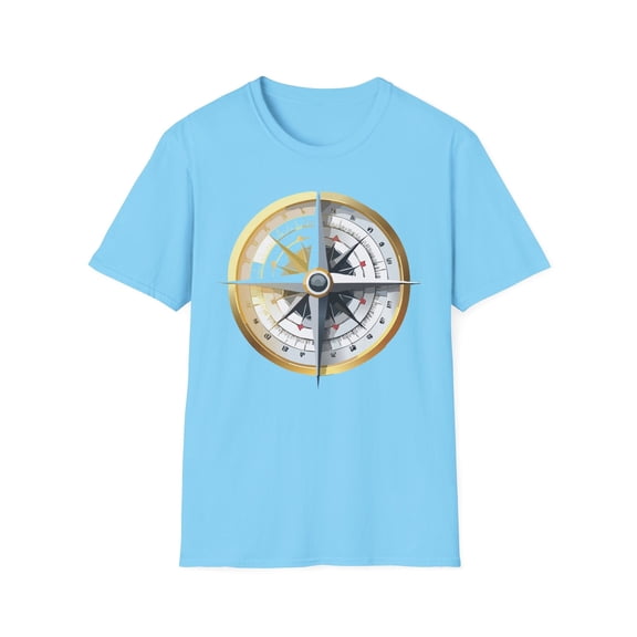 Compass T Shirt, Compass Shirt, Shirt with Compass, Navigator Shirt