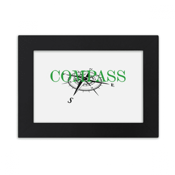 Compass Tool Navigation Direction Desktop Photo Frame Ornaments Picture Art Painting