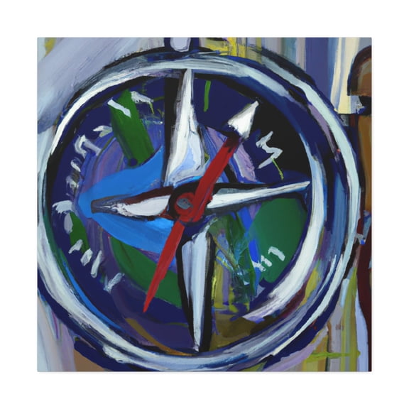 Compass With Precision - Canvas