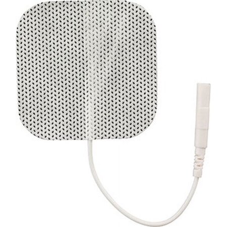 Compass health Rubber Electrodes, 2.75" x 4.3" Rectangle, 4/pk