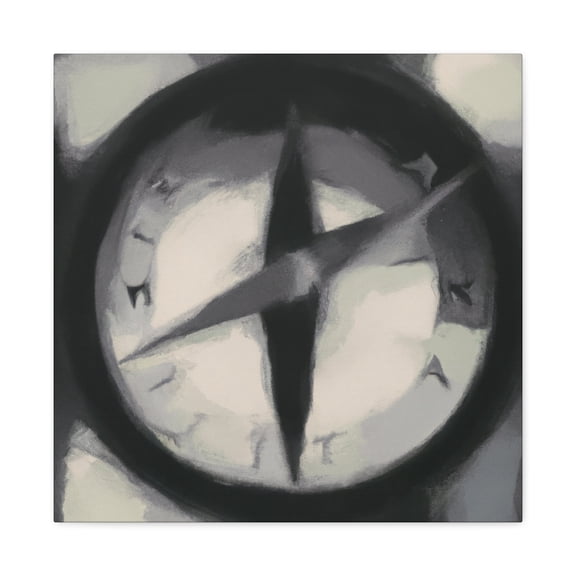 "Compass in Abstraction" - Canvas