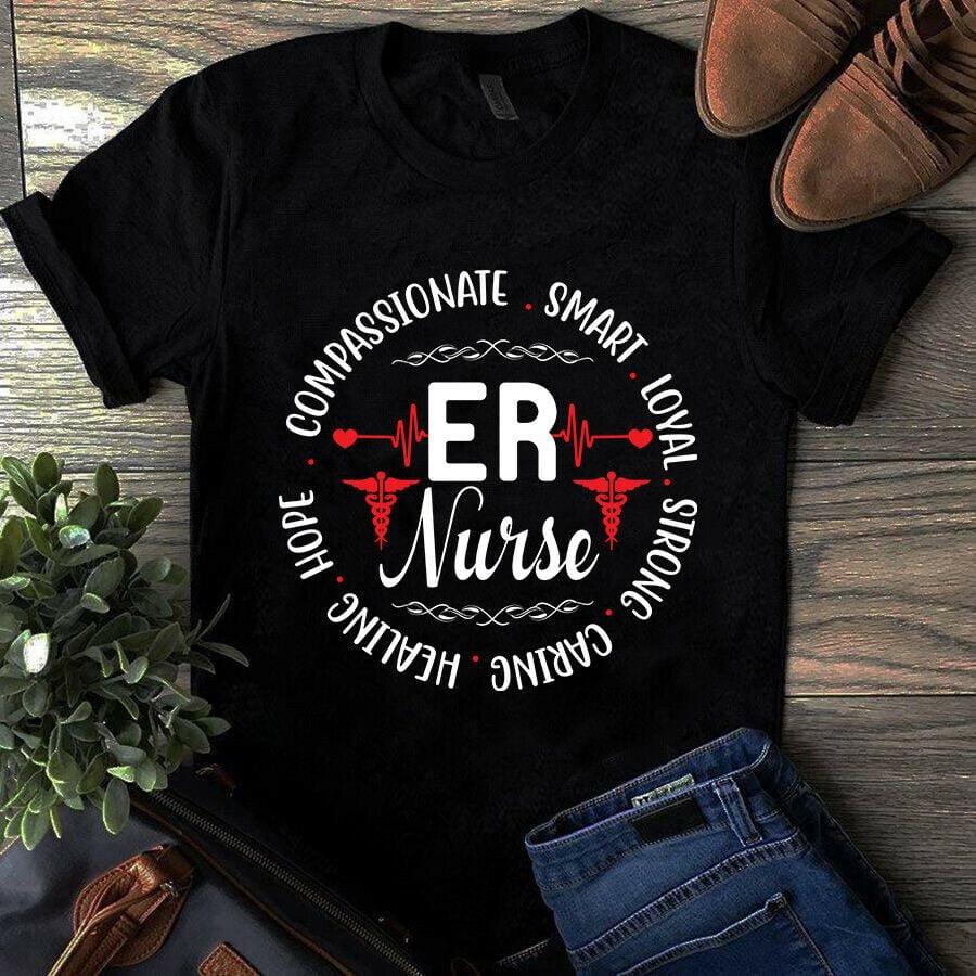Compassionate Smart Loyal Strong Caring Graphic T Shirt for Men and ...