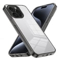thumbnail image 1 of Compatiable with iPhone 11 Pro Case Clear, Transparent Crystal Shockproof Phone Case, Slim Anti-Scratch Hard PC + Soft TPU Back Protective Cover Bumper Non-Slip Design For iPhone 11 Pro, Black, 1 of 8