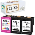 thumbnail image 1 of Compatible 122 XL Ink Cartridges Replacement for HP Deskjet 1000 1050 1055 2000 2050 2510 2511 2512 2540 2545 3510 Envy 4500 4505 OfficeJet 2620 4630 4635 Printers, 1 of 7