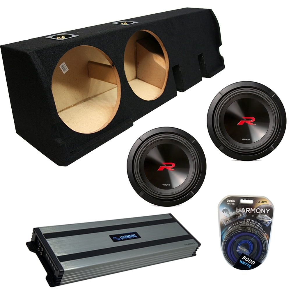 R2 Subs Compatible with 2001-2003 Ford F-150 Super Crew Truck Alpine Next ...