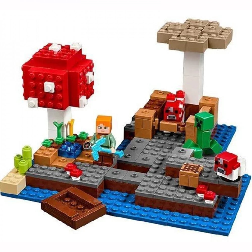 Compatible 21137 myworld mountain cave building block Bricks Gift Toys ...