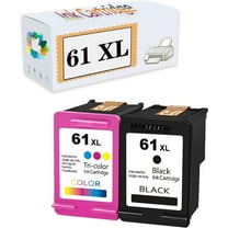 Compatible 61 XL Ink Cartridges Replacement for HP DeskJet 1000 1510 2510 2540 3000 Envy 4500 5530 5535 OfficeJet 2620 4630 4635 Printers