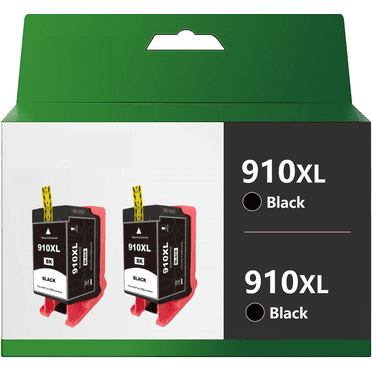 GREENSKY 910XL Black Ink Cartridge - Compatible With HP OfficeJet 8010 8020 Series (Lot)
