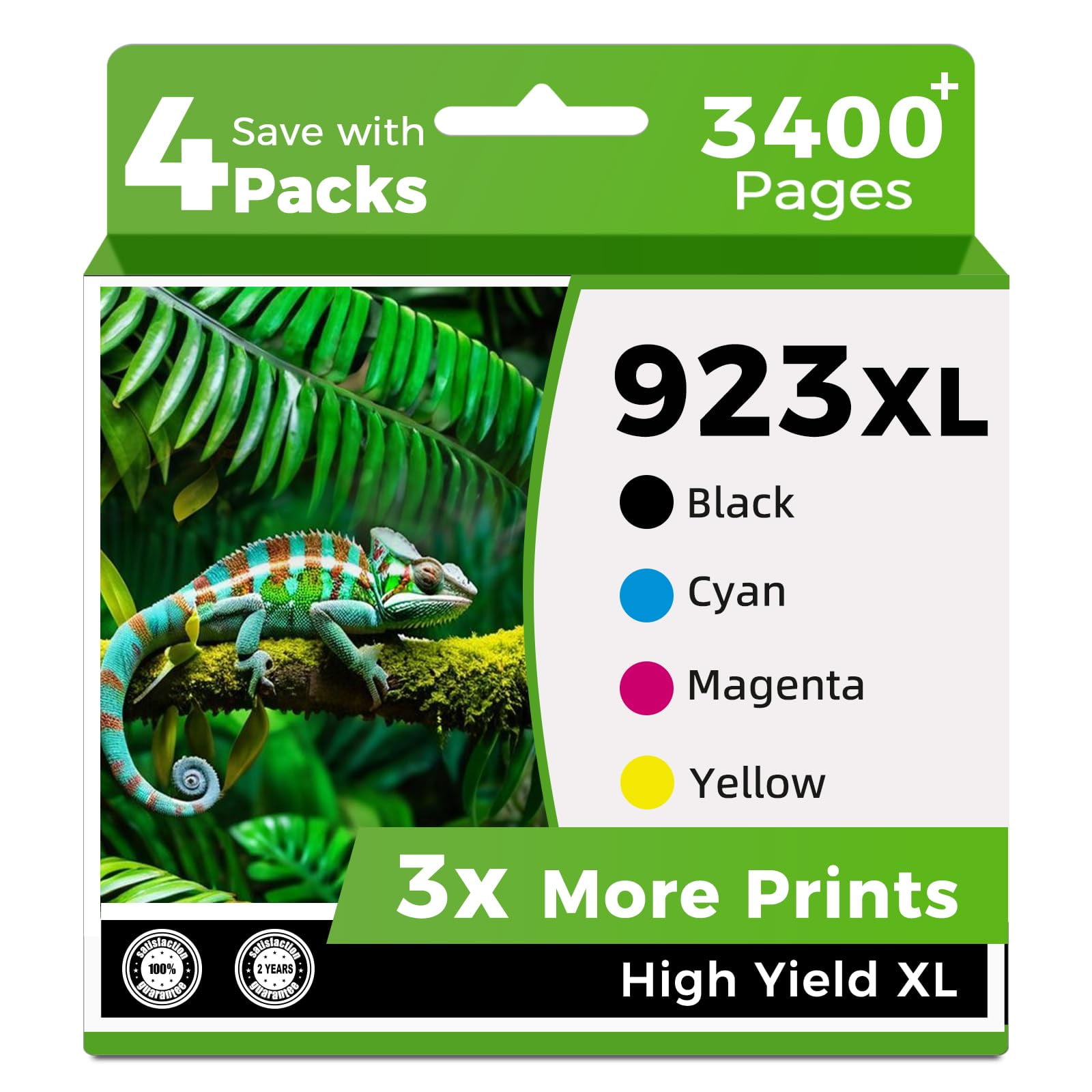 Compatible 923XL Ink Cartridges Combo Pack Replacement for 923e 923 XL ...
