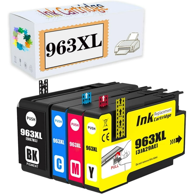 Compatible 963XL Ink Cartridges Replacement for HP OfficeJet Pro 9020 ...