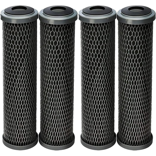 4Pack AO Smith Compatible Carbon Sediment Water Filter, 5 Micron, AO