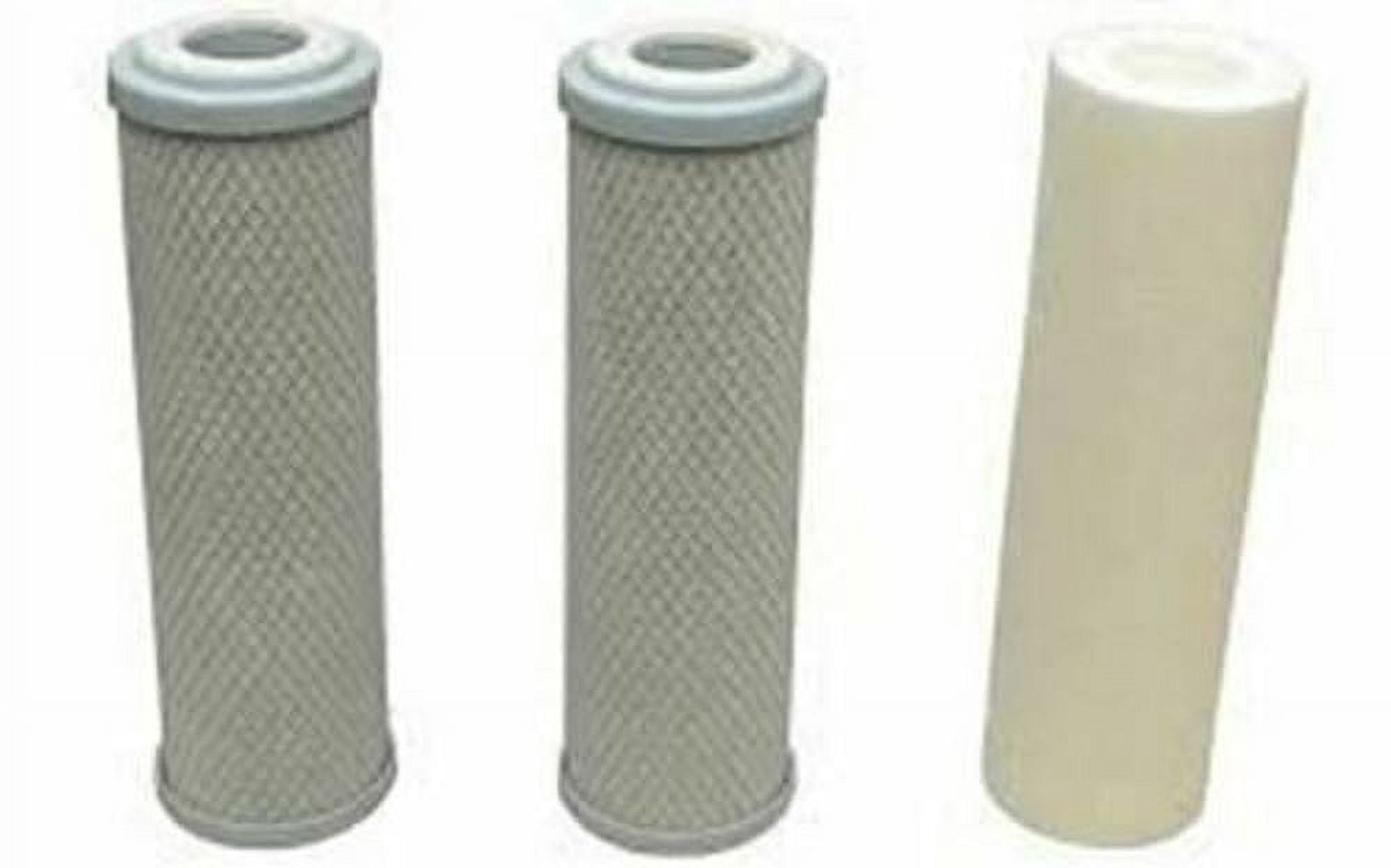 CFS 3 Pcs Replacement Reverse Osmosis Filter Set Compatible ROES-50 ...