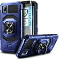 thumbnail image 1 of Compatible for AT&T Vista (2023) Phone Case with Tempered Glass Screen Protector, Nagebee Full-Body Protective [Military-Grade] Magnetic Car Mount Ring Holder Durable Cover (Blue), 1 of 6