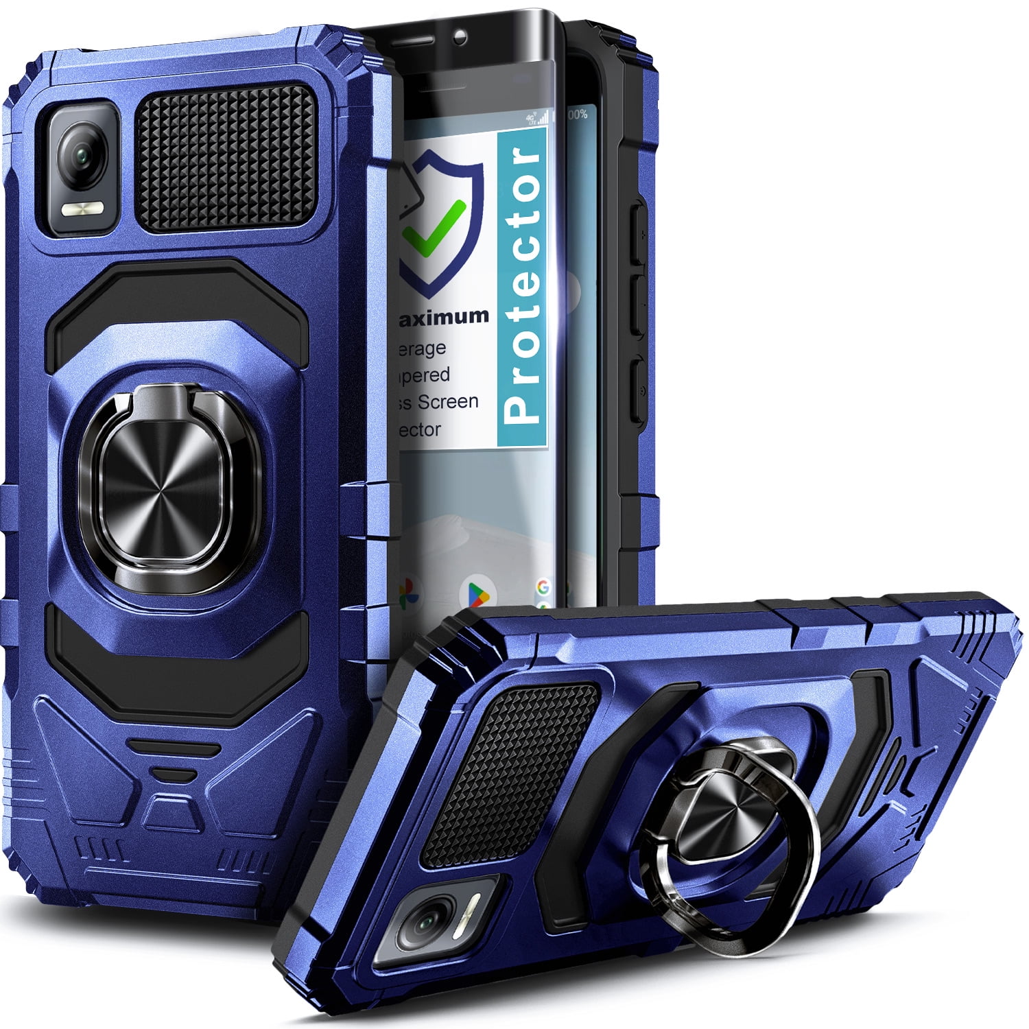 For AT&T Vista 2 (2024) U572AA Case Full Body Cover Built-In Screen Protector - Foto 9