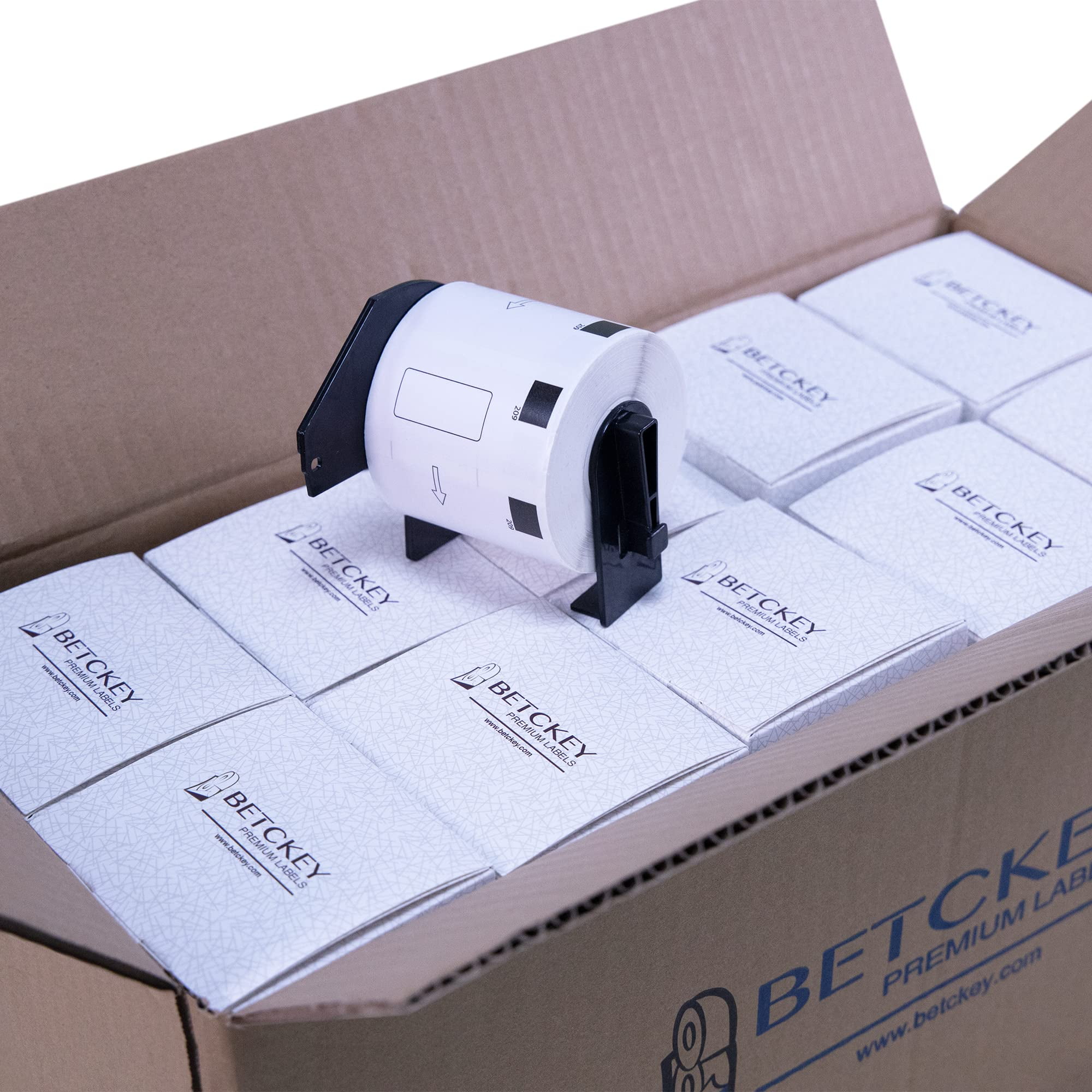 Compatible Address/Barcode Labels Replacement for Brother DK-1209 (2-3/7" x 1-1/7"), Use with Brother QL Label Printers [20 Rolls/16000 Labels]