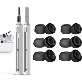 Compatible with AirPods Pro 2nd/1st Generation Replacement Ear Tips,with Noise Reduction Hole & Built-in dust Guard Screen,for USB-C Charging Case with Cleaner kit -3 Sizes (S/M/L)