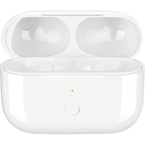 Compatible for AirPods Pro Charging Case Replacement, Compatible for Wireless AirPods Pro Charger Case with Bluetooth Pairing Sync Button,660 mAh Internal Large Battery
