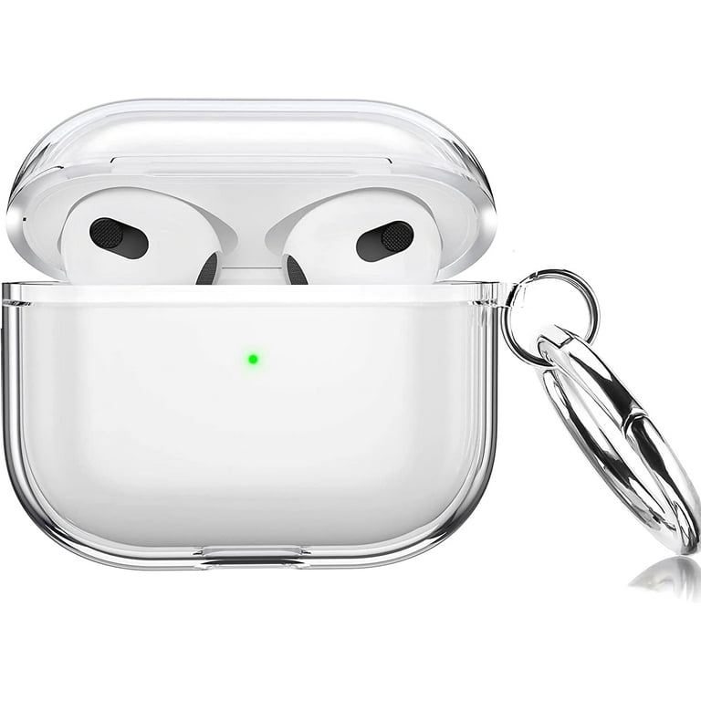 Compatible With Airpods 3rd Generation Case, Clear Soft TPU