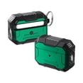 thumbnail image 1 of Compatible with Airpods Pro 2nd Gen 2022, Full-Body Rugged Hard Shell Shockproof Protective Case Cover with Keychain for Men Women Designed for Airpods Pro 2nd Gen 2022,Darkgreen, 1 of 6