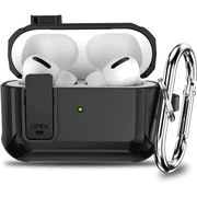 Compatible Airpods Pro 2nd Generation Case Cover with Lock, Sherry Military Cool Armor AirPod Pro 2 Case TPU for Men Women with iPod Pro 2 Shockproof Protective Case for Air Pod Pro 2nd Gen 2022