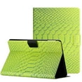 thumbnail image 1 of Compatible for Amazon Kindle Paperwhite 11th Generation 2021 
 6.8" Case, Crocodile Texture PU Leather Smart Flip Slim Fit Cover with Kickstand Auto Wake/Sleep Shockproof Protective Cover,Green, 1 of 7
