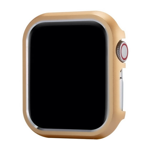 Compatible for Apple Watch 3/2/1 42mm Case, Aluminum Alloy Luxury Hard Metal Protective Cover, iWatch Lightweight Hollow Bumper Frame Case for Apple Watch Series 3/2/1 42mm, Rosegold