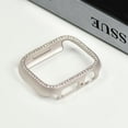 thumbnail image 1 of Compatible for Apple Watch 42mm Case for Apple Watch Series 10 42mm, Bling Glitter Crystal Diamond Rhinestone Ultra-Thin Hard Bumper Hollow Out Protective Case for iWatch Series 10 42mm, Starlight, 1 of 7