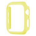 thumbnail image 1 of Compatible for Apple Watch 42mm Case Candy Color Hard PC Frame Ultra-Thin Lightweight Woman Man Protective Bumper Shell Case for Apple iWatch Series 3/2/1 42mm, Yellow, 1 of 7