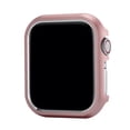 thumbnail image 1 of Compatible for Apple Watch 6/5/4/SE 44mm Case, Aluminum Alloy Luxury Hard Metal Protective Cover, iWatch Lightweight Hollow Bumper Frame Case for Apple Watch Series 6/5/4/SE 44mm, Pink, 1 of 7