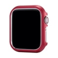 thumbnail image 1 of Compatible for Apple Watch 9/8/7 45mm Case, Aluminum Alloy Luxury Hard Metal Protective Cover, iWatch Lightweight Hollow Bumper Frame Case for Apple Watch Series 9/8/7 45mm, Red, 1 of 7