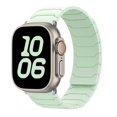 thumbnail image 1 of Compatible with Apple Watch Band 38/40/41/42mm(Series 10), Magnetic Silicone Watch Band Sport Replacement Strap for iWatch Series 10/9/8/7/6/5/4/3/2/1/SE,Mint, 1 of 11