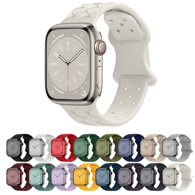 Compatible with Apple Watch Band 38mm 40mm 41mm 42mm 44mm Compatible with Apple Watch Band 38mm 40mm 41mm 42mm 44mm