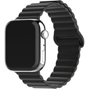 SOLENNERER Compatible with Apple Watch Band 40mm 44mm 38mm 42mm 41mm 45mm 49mm for Women Men Magnetic Closure System Wristband for iWatch Ultra 2 SE Series 9 8 7 6 5 4 3 2 18