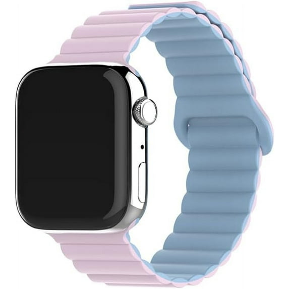 Compatible with Apple Watch Band 40mm 44mm 38mm 42mm 41mm 45mm 49mm for Women Men Magnetic Closure System Wristband for iWatch Ultra 2 SE Series 9 8 7 6 5 4 3 2 35