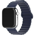 thumbnail image 1 of Compatible with Apple Watch Band 40mm 44mm 38mm 42mm 41mm 45mm 49mm for Women Men Magnetic Closure System Wristband for iWatch Ultra 2 SE Series 9 8 7 6 5 4 3 2 46, 1 of 6