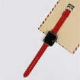thumbnail image 1 of Compatible with Apple Watch Band Series SE 7 6 5 4 3 2 1 45mm 41mm 44mm 40mm 42mm 38mm, Leather Replacement Band for iWatch, Leather Apple Watch Strap for Women, 1 of 2