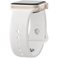thumbnail image 1 of Compatible with Apple Watch Bands for Women 40mm 38mm 41mm 42mm 44mm 45mm 46mm 49mm Men, Silicone Sport Strap Waterproof Wristband for iWatch Series 10 9 8 7 6 5 4 3 2 1 SE Ultra, 1 of 1