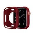 thumbnail image 1 of Compatible with Apple Watch Case 49mm Series Ultra 2/1 Soft Flexible TPU Thin Lightweight Protective Bumper for iWatch [No Screen Protector],Colorful iWatch Case,Winered, 1 of 10