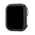 thumbnail image 1 of Compatible with Apple Watch Case Series 6/5/4/SE 40mm, Metal Bumper Protective Cover Aluminum Alloy Frame Bling Shiny Shockproof Protector Shell Compatible iWatch,Black, 1 of 3