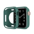 thumbnail image 1 of Compatible with Apple Watch Case Series 9/8/7 41mm Soft Flexible TPU Thin Lightweight Protective Bumper for iWatch [No Screen Protector],Colorful iWatch Case,Darkgreen, 1 of 10
