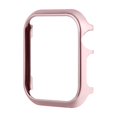 thumbnail image 1 of Compatible for Apple Watch Series 10 42mm Case [NO Screen Protector], Aluminum Alloy + Hard PC Bumper Case Protective Cover Frame Compatible for iWatch Series 10 42mm, Pink, 1 of 7