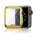 thumbnail image 1 of Compatible with Apple Watch Series 9/8/7 41mm Screen Protector,Soft TPU HD High Sensitivity Protective Cover with All Around Anti-Fall Compatible with Apple Watch Series 9/8/7 41mm Case,Gold, 1 of 7
