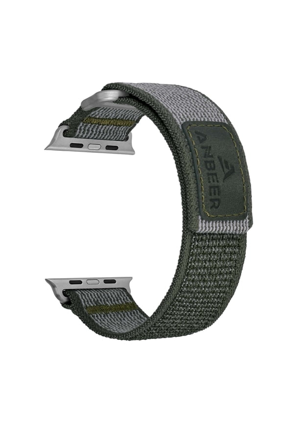 Compatible with Apple Watch Series 10 9 8 7 6 5 4 3 2 1 SE2 SE,Rugged Wide Nylon Loop Sport Bands for iWatch Ultra Band 49mm 46mm 45mm 44mm 42mm Men and Women