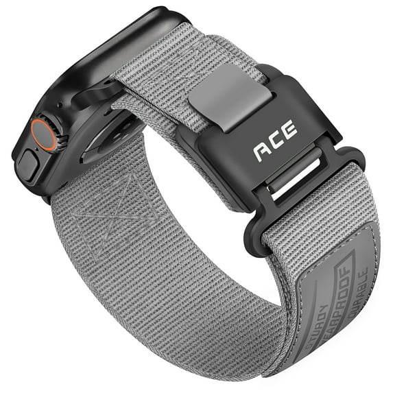 Compatible with Apple Watch Ultra Band - for Men Comfortable Soft Nylon Sport Loop with Magnetic Hook Lock-Buckle for iWatch 49mm(Ultra3/2),46mm(Series 11/10),45mm(9/8/7),44mm(SE3/2/SE/6/5/4),42mm(3/
