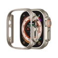 thumbnail image 1 of Compatible for Apple Watch Ultra Case 49mm, Shockproof Ultra-Thin Hard PC Bumper Case All-Around Edge Protective Cover Frame[NO Screen Protector] for iWatch Ultra/Ultra 2/Ultra 3, Titanium, 1 of 1