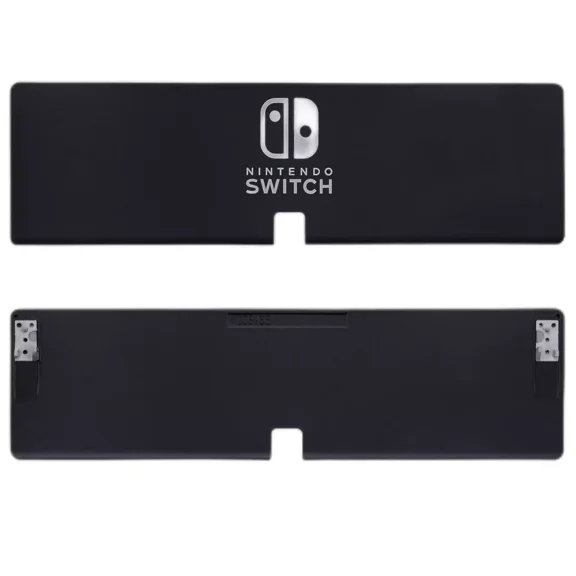 Compatible Back Kickstand Shell (Black) - Nintendo Switch OLED