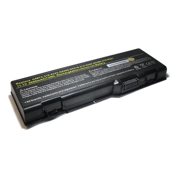 P Premium Power Products Laptop Battery Replaces 312-0339, 310-6322, 312-0350, 312-0349, 312-0429, 312-0455, 312-0425 for Dell Inspiron 6000, 9200, 9300, 9400, E1705, XPS Gen 2, XPS M170, XPS M1710