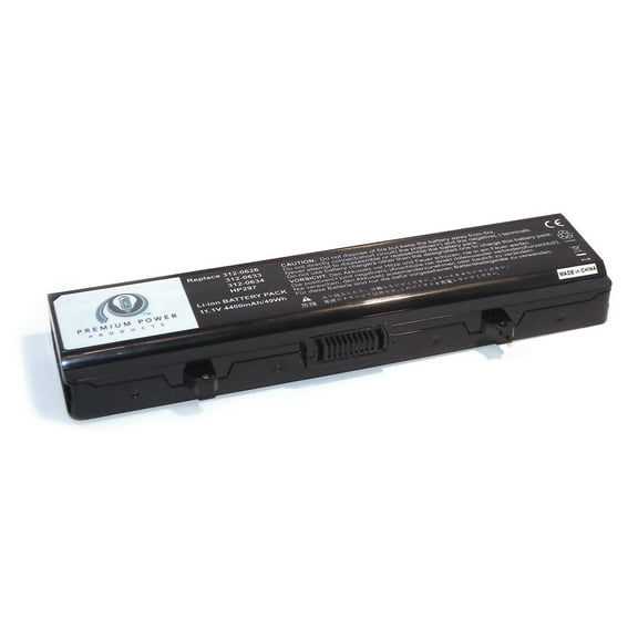 P Premium Power Products Laptop Battery Replaces Dell 312-0633, 0GW252, 312-0625, 312-0633, 312-0763, 312-0844, 3120625, 3120633, 3120763, 3120844, 451-10478 for Dell Inspiron 1525, 1526, 1545