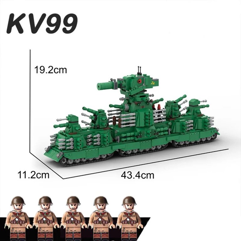 Reobrix Remote Control Missile Tank Building Kit – 1449 Pcs STEM Model For Adults & Teens 14+